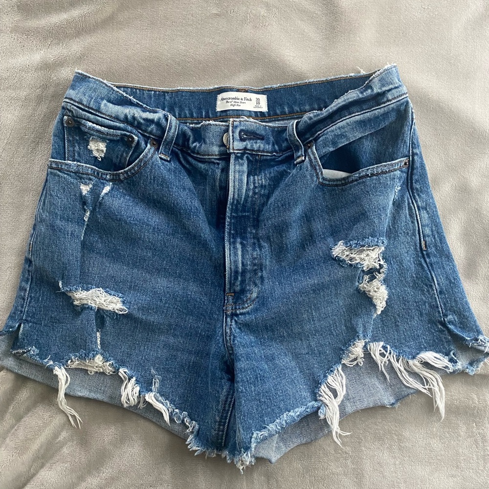 Abercrombie jean shorts